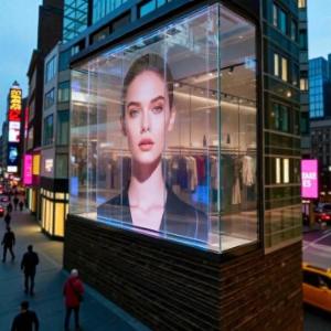 Holographic stage and museum installation